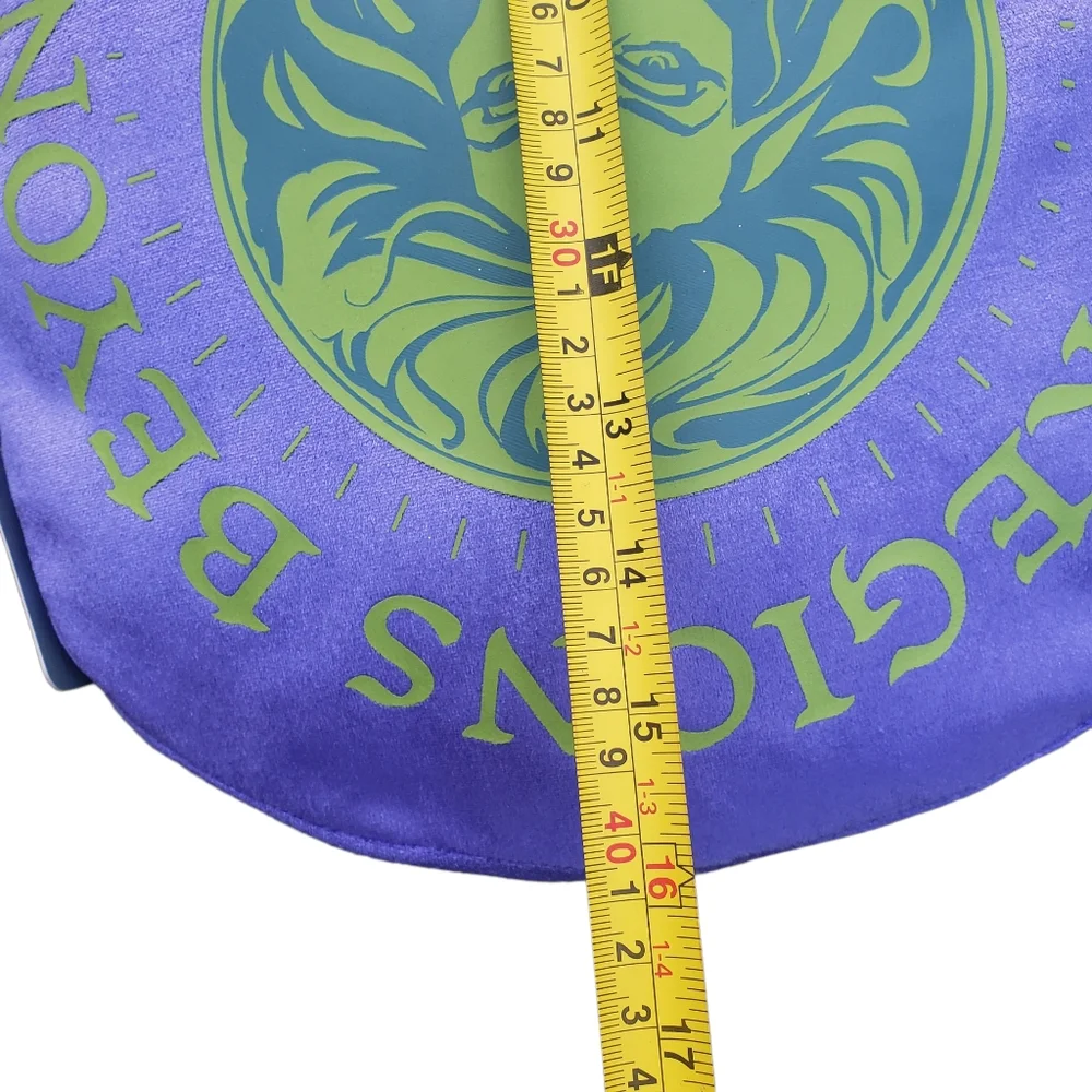 Disney Parks Haunted Mansion Madame Leota Pillow Plush Purple Tombstone